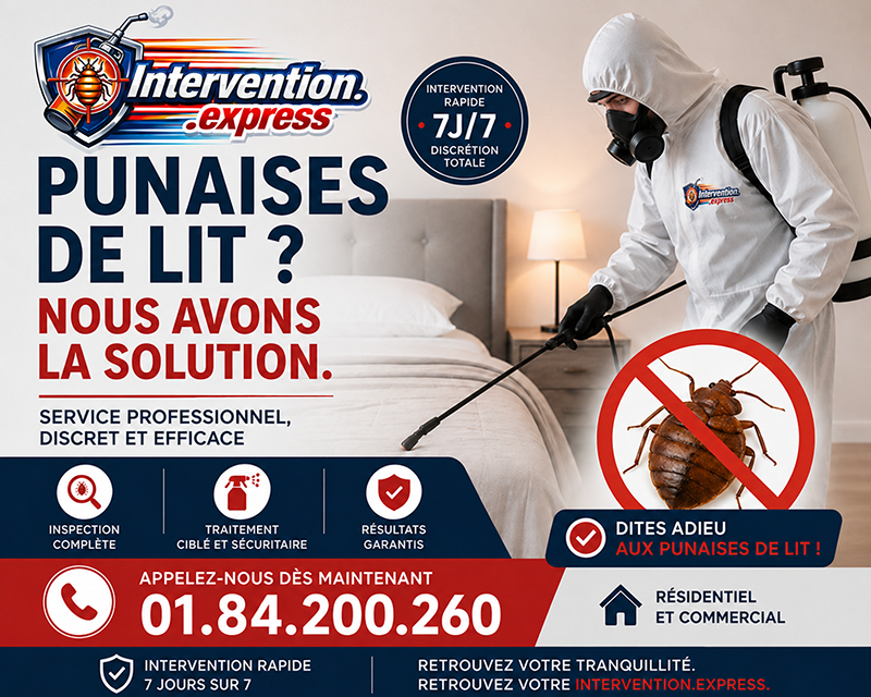 Punaises de Lit Bois Colombes